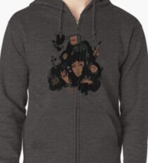 Sza Ctrl Alternate Album Art Zipped Hoodie