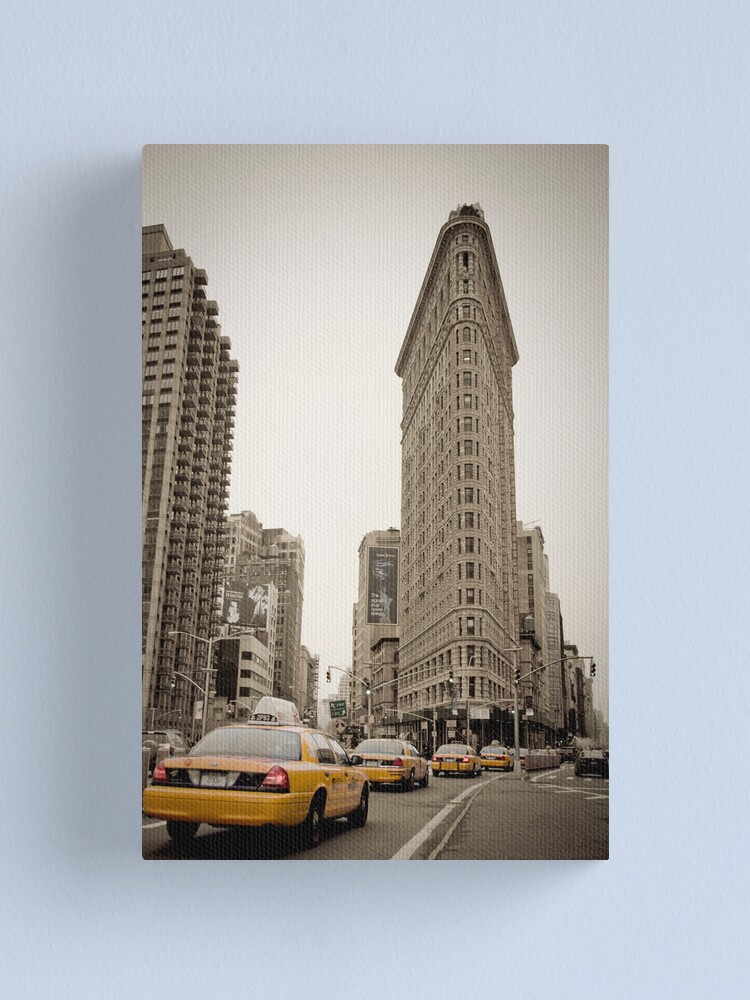 Alternate view of Flatiron Building. New York City. Canvas Print
