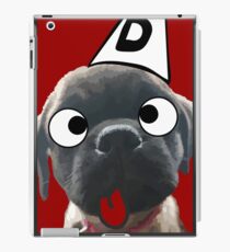 Goofy Pug iPad Case/Skin
