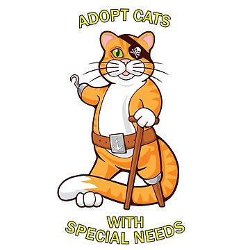 Artwork thumbnail, ADOPT CATS WITH SPECIAL NEEDS by Catinorbit