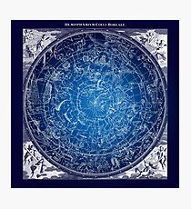 Constellations Star Map Photographic Print