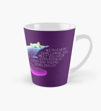 "Every Day You're Leveling Up" Flying Space Squirrel Tall Mug