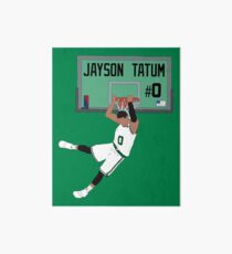 Jayson Tatum Dunk Art Board