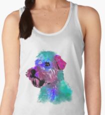 wheaten terrier watercolor pet portrait | Harry Women's Tank Top
