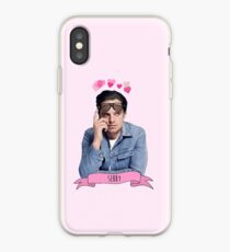 Sebastian stan with love hearts over his head iPhone Case