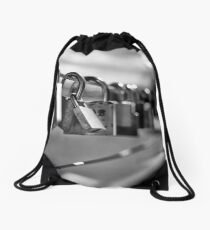 locks at lake Drawstring Bag