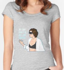 Don't Be All Uncool Women's Fitted Scoop T-Shirt