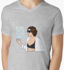 Don't Be All Uncool Men's V-Neck T-Shirt