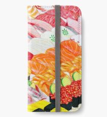 Sushi iPhone Flip-Case/Hülle/Klebefolie