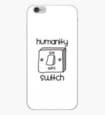 Menschlichkeit wechseln iPhone-Hülle & Cover