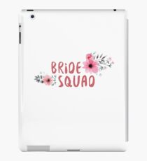Bride Squad Bachelorette Party Funny Gift wedding iPad Case/Skin