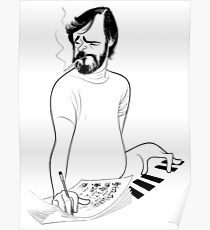 Stephen Sondheim Sketch Poster