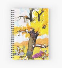 Calvin and Hobbes Mural Spiral Notebook