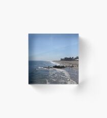 NYC Beach Acrylic Block