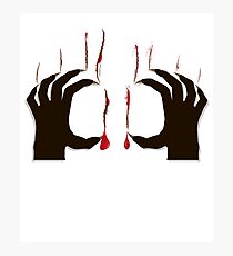 Bloody Animal Evil Scare Photographic Print