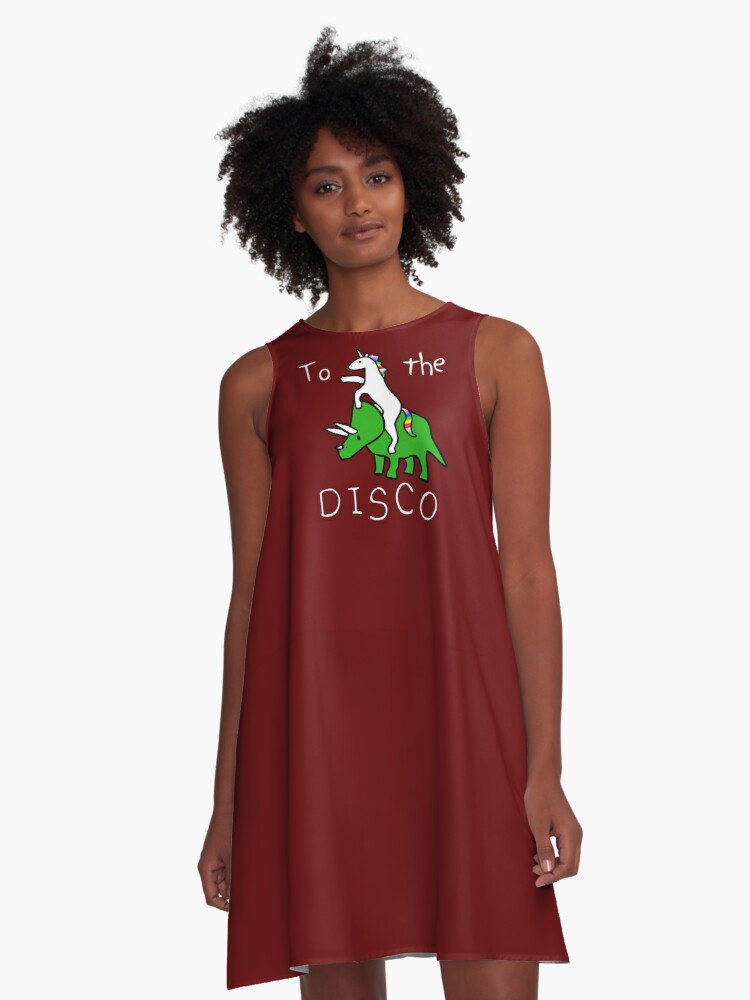 disco unicorn dress