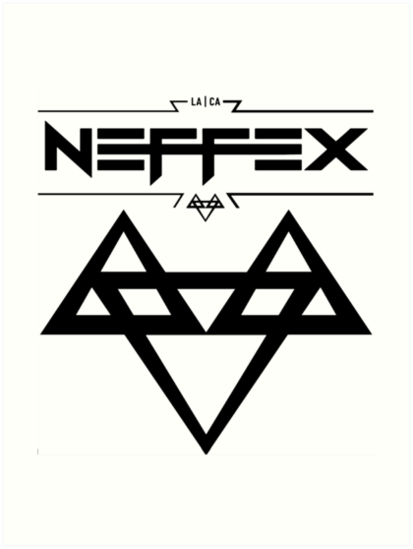Neffex Dj Logo Art Print By Shagil Redbubble