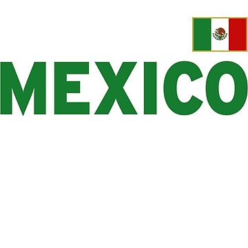 Mexico Soccer Mexico Futbol Football Mexican soccer Flag Jersey - Mexico  Soccer - Sticker