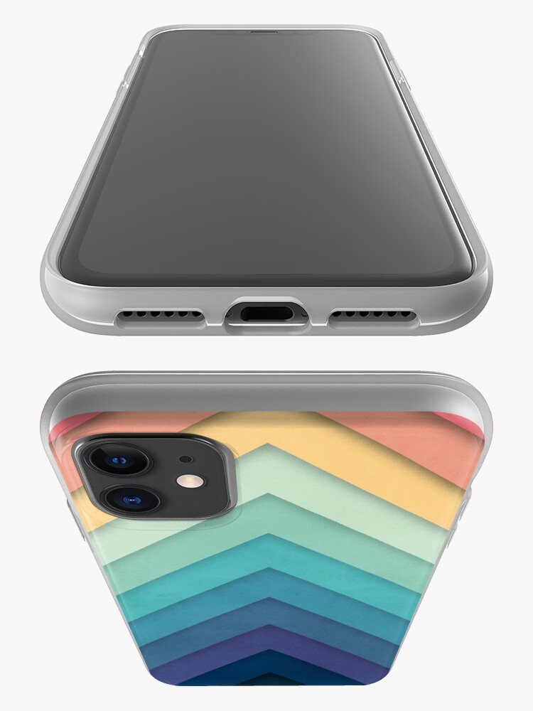 Alternate view of Retro Chevrons 002 iPhone Case & Cover