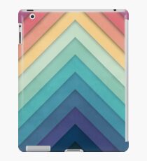 Retro Chevrons 002 iPad Case/Skin