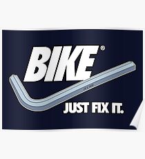 BIKE - Just Fix It | Light Poster