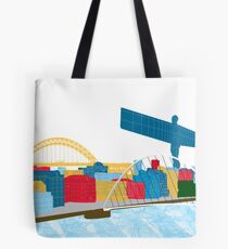 Newcastle Skyline Tote Bag
