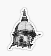 Notre Dame Dome Sticker
