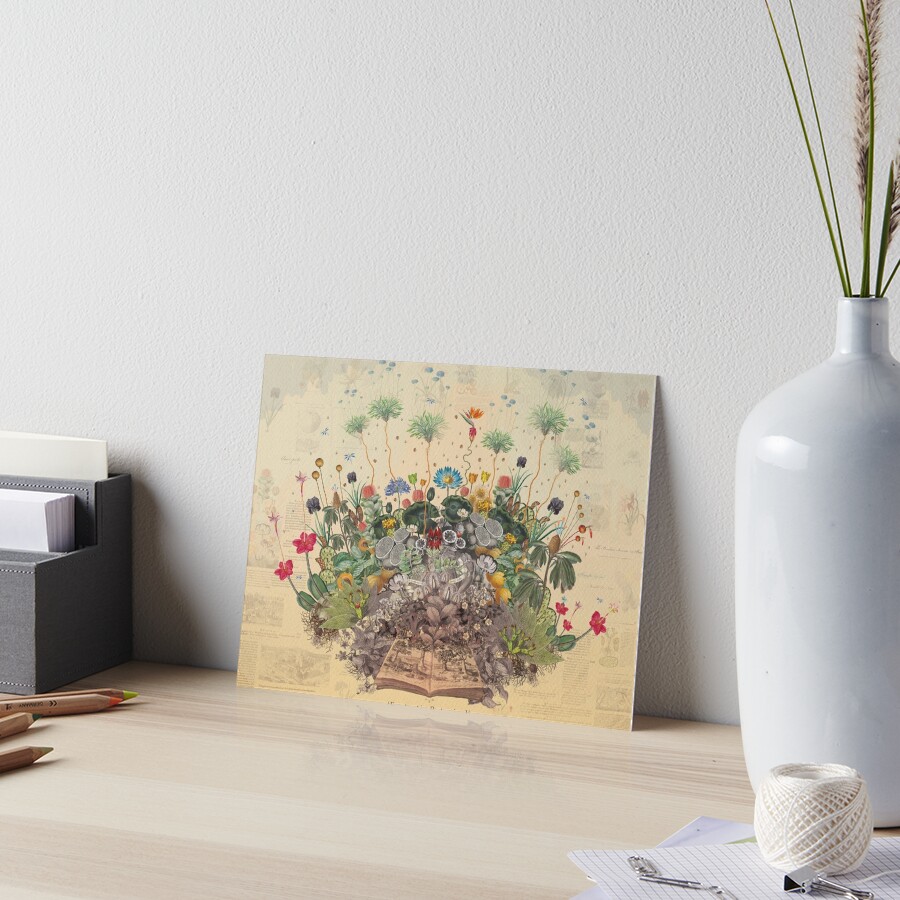 FANTASTIC BOTANICAL Art Board Print