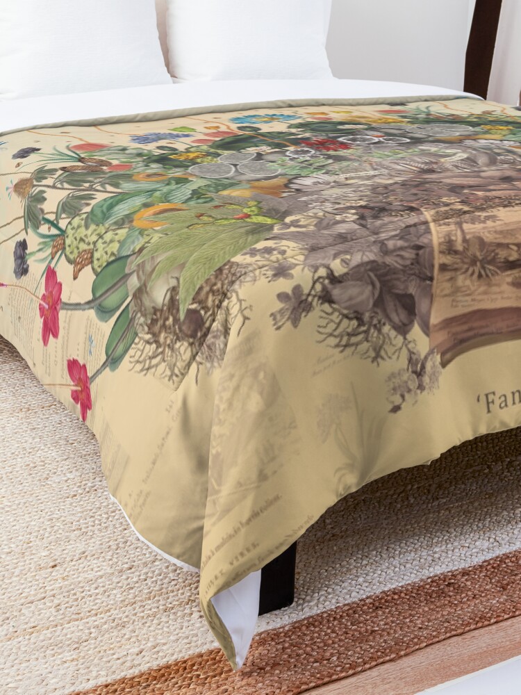 Alternate view of FANTASTIC BOTANICAL Comforter