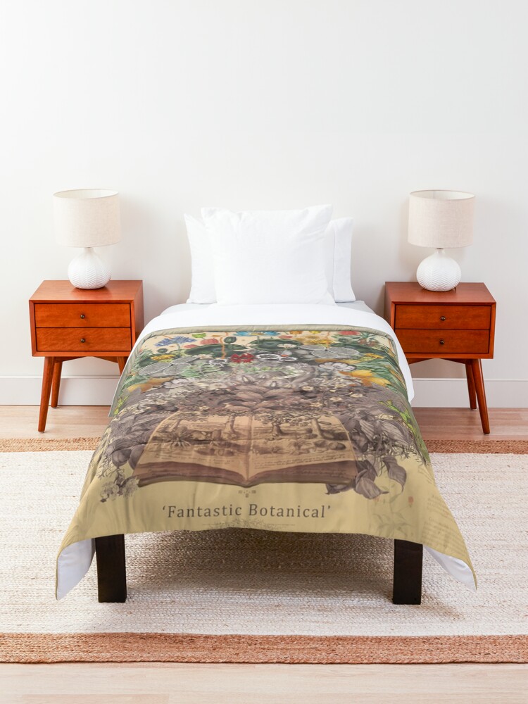 Alternate view of FANTASTIC BOTANICAL Comforter