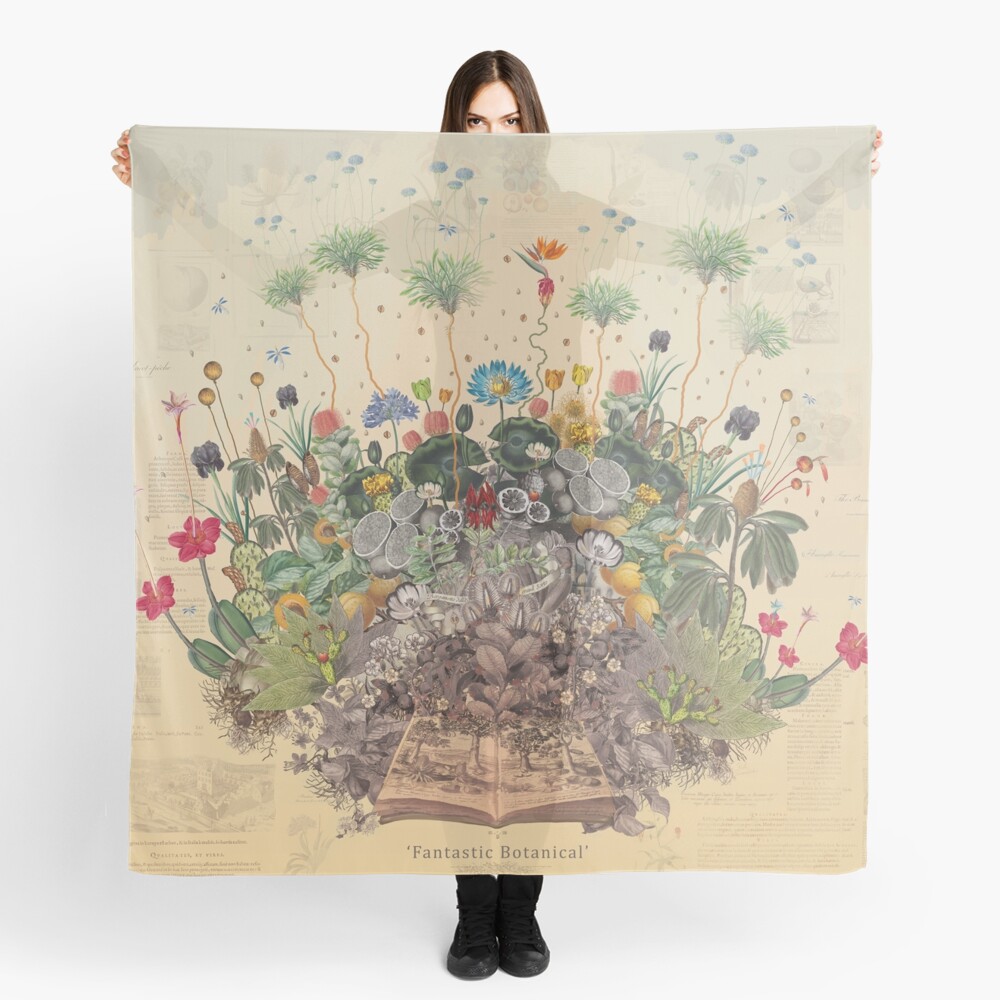 FANTASTIC BOTANICAL Scarf