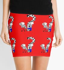 Cross words t-design Mini Skirt