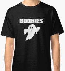 Boobies Halloween ghost Classic T-Shirt