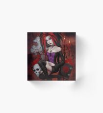 Sylvia the Satanist 2017 Acrylic Block
