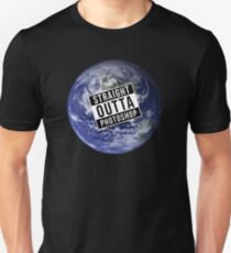Straight Outta Photoshop Earth Unisex T-Shirt