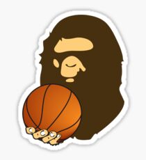 BASKETBALL BAPE APE Sticker