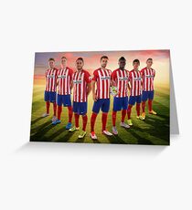 Tarjeta de felicitación Atletico de madrid
