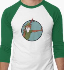 Robin Hood Baseballshirt mit 3/4-Arm