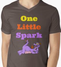 Figment Ein kleiner Funke, der niederlegt T-Shirt mit V-Ausschnitt