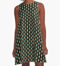 Narwhal Octopus Ice Cream A-Line Dress
