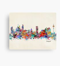 liverpool skyline Canvas Print