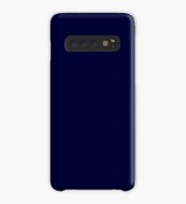 Funda/vinilo para Samsung Galaxy Color sólido azul marino