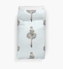 Ballerina watercolor Duvet Cover