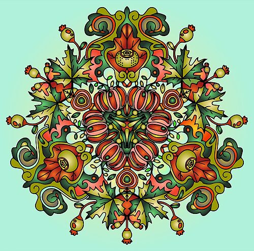 Pattern Mandalas 174 (Style:1)