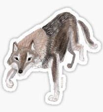 Pegatina Totem Russian Wolf