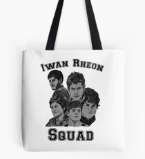 Iwan Rheon mural Tote Bag
