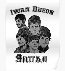 Iwan Rheon mural Poster