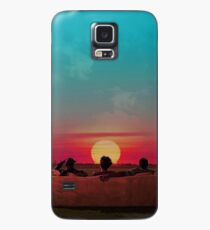 Sunset (Red/Blue Alternative) Case/Skin for Samsung Galaxy