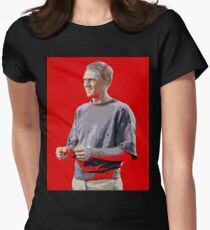 Steve Mcqueen Women's Fitted T-Shirt