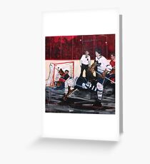 Tragically Hip Bill Barilko original painting by Paul Syme 2016 Greeting Card